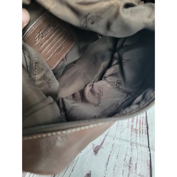 FOSSIL 1954 75082 Vtg Brown Leather Shoulder Hand Bag Purse 12X9X3 inch Women's - Picture 9 of 15